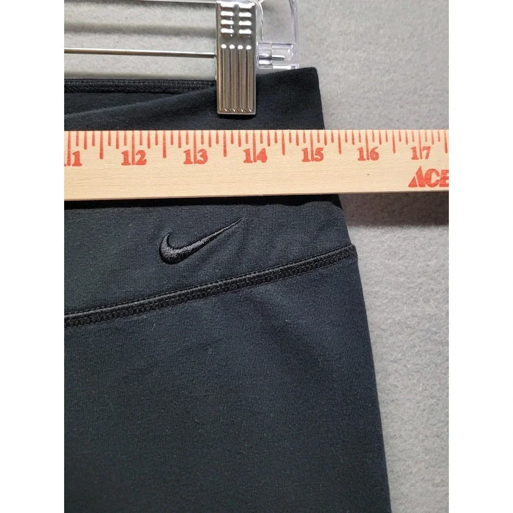 Nike Legend Tight Burnout Training Pants Womens‎ Size Large Black Workout Gym